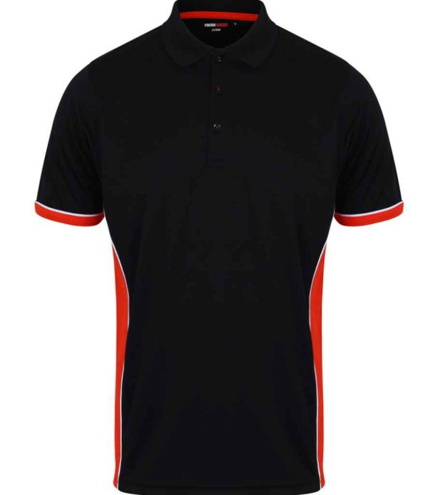 Finden and Hales Contrast Panel Polo Shirt