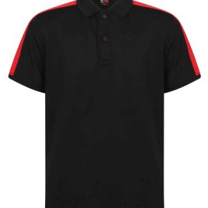 Finden and Hales Kids Contrast Panel Piqué Polo Shirt