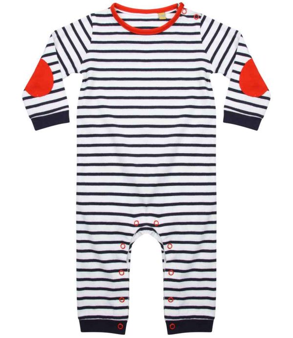 Larkwood Baby Long Sleeve Striped Bodysuit