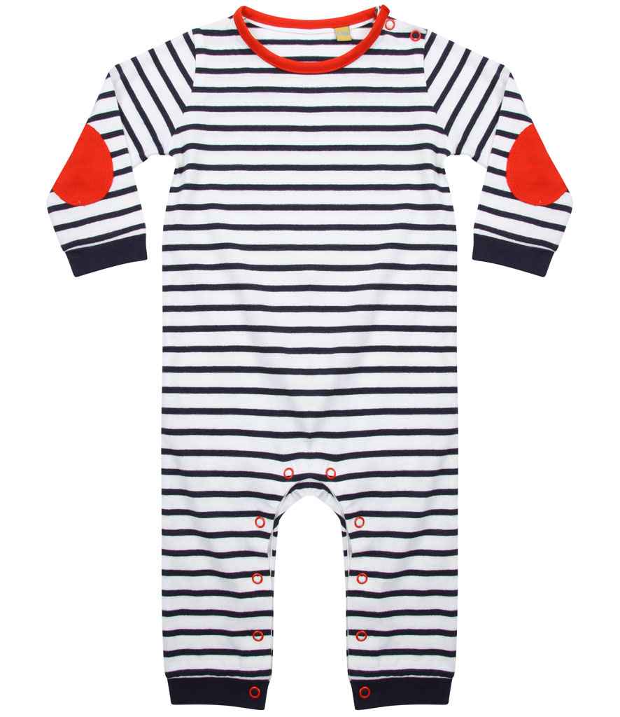 Larkwood Baby Long Sleeve Striped Bodysuit