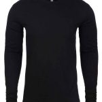 Next Level Apparel Cotton Long Sleeve Crew Neck T-Shirt