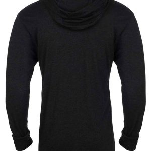 Next Level Apparel Unisex Tri-Blend Long Sleeve T-Shirt Hoodie - Image 2