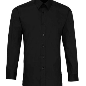 Premier Long Sleeve Fitted Poplin Shirt