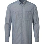 Premier Organic Fairtrade Certified Long Sleeve Chambray Shirt