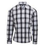 Premier Ladies Ginmill Check Long Sleeve Shirt