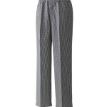 Premier Pull On Chef's Check Trousers