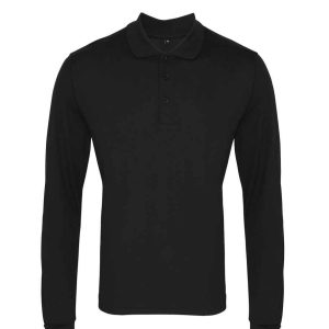 Premier Long Sleeve Coolchecker® Piqué Polo Shirt