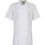 Premier Ladies Short Sleeve Chef's Jacket