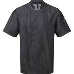 Premier Short Sleeve Zipped Chef's Jacket