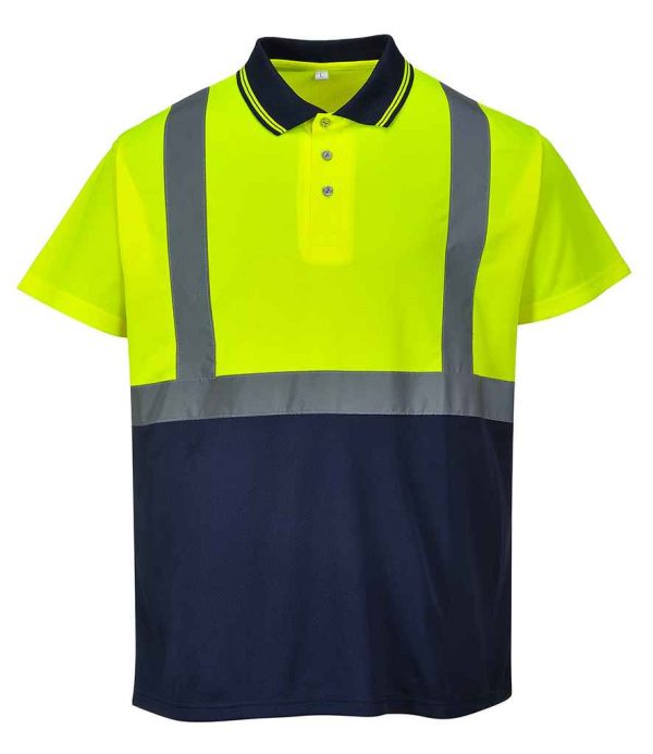 Portwest Hi-Vis Two Tone Polo Shirt