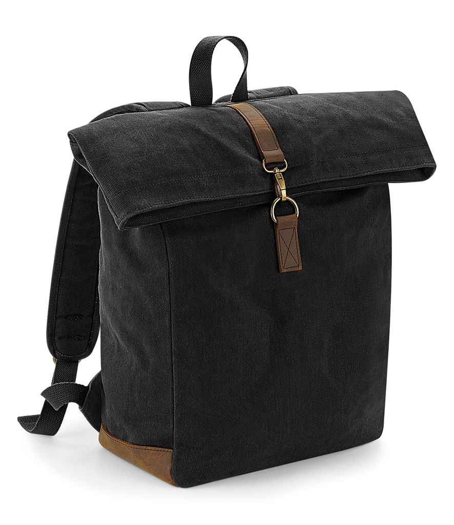 Quadra Heritage Waxed Canvas Backpack