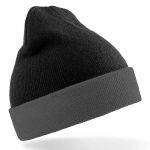 Result Genuine Recycled Black Compass Beanie