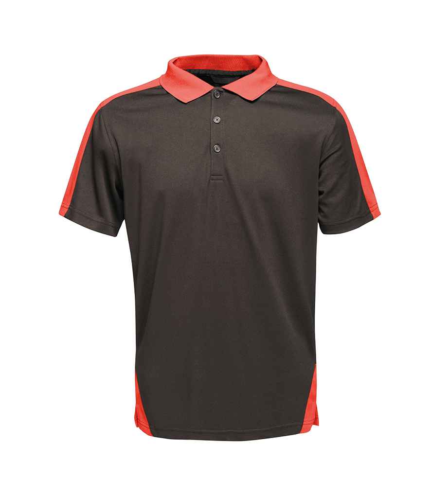 Regatta Contrast Collection Quick Wicking Piqué Polo Shirt