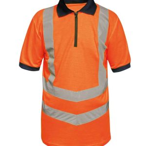 Regatta High Visibility Pro Contrast Piqué Polo Shirt