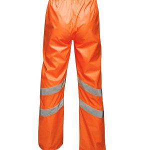 Regatta High Visibility Pro Packaway Overtrousers - Image 2