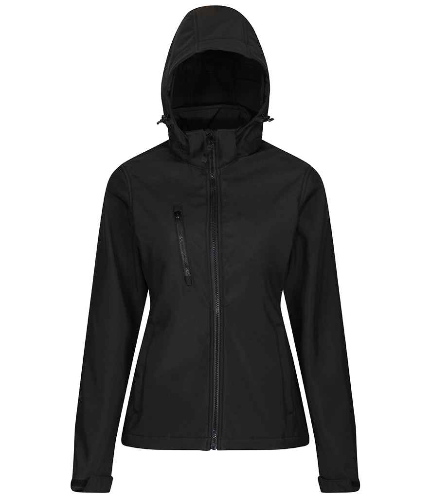 Regatta Ladies Venturer Three Layer Hooded Soft Shell Jacket