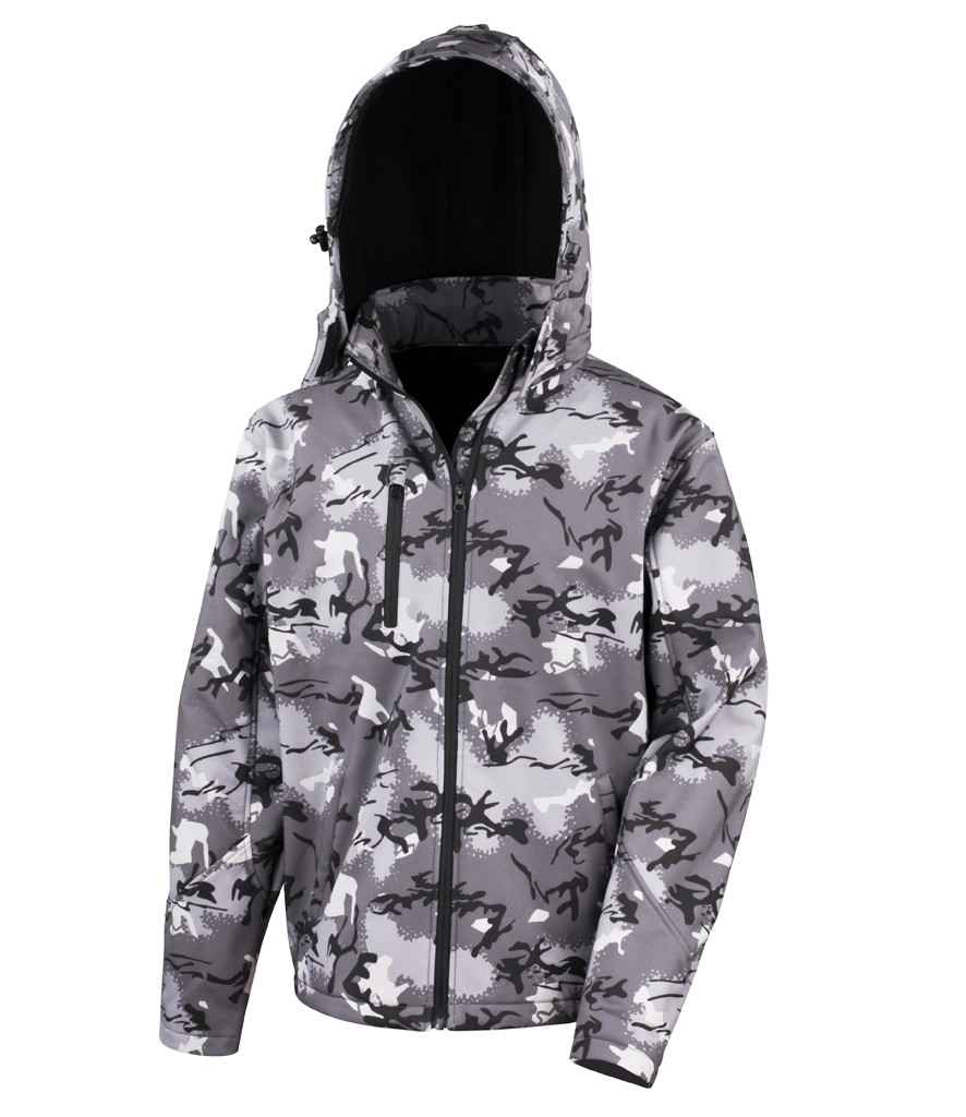 Result Urban Camo TX Performance Soft Shell Jacket