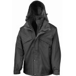 Result 3-in-1 Waterproof Zip and Clip Fleece Lined Jacket