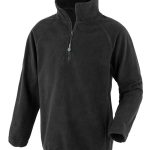 Result Genuine Recycled Kids Zip Neck Micro Fleece