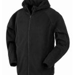 Result Genuine Recycled Hooded Micro Fleece Jacket