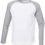 SF Men Long Sleeve Baseball T-Shirt