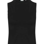 SF Ladies High Neck Crop Vest