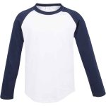 SF Minni Kids Long Sleeve Baseball T-Shirt