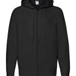 Fruit of the Loom Lightweight Zip Hooded Sweatshirt