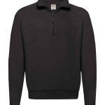 Fruit of the Loom Classic Zip Neck Sweatshirt