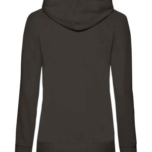 Fruit of the Loom Lady Fit Lightweight Zip Hooded Sweatshirt - Image 2