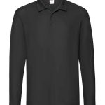 Fruit of the Loom Premium Long Sleeve Cotton Piqué Polo Shirt