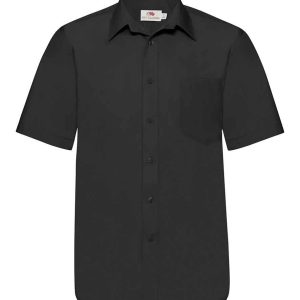 Fruit of the Loom Short Sleeve Poplin Shirt