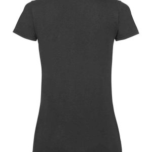 Fruit of the Loom Lady Fit Value V Neck T-Shirt - Image 2