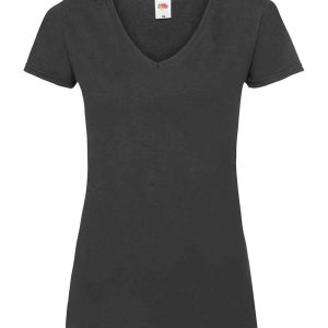 Fruit of the Loom Lady Fit Value V Neck T-Shirt