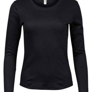 Tee Jays Ladies Long Sleeve Interlock T-Shirt