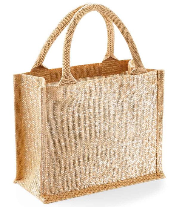 Westford Mill Shimmer Jute Mini Gift Bag