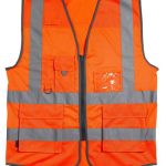 Warrior Hi-Vis Executive Mesh Waistcoat